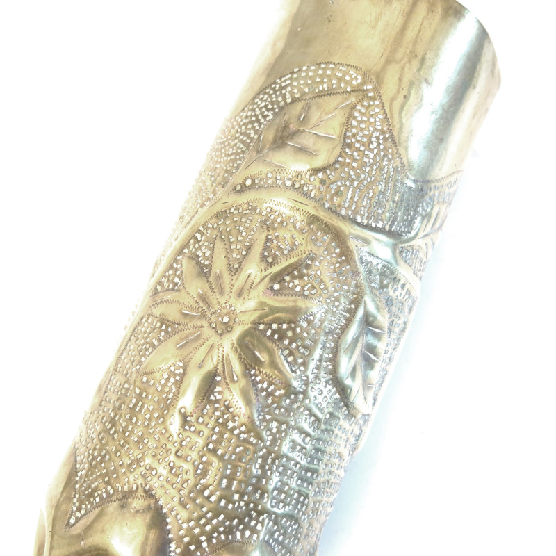 Douille de 75 souvenir de poilu 14/18 ref ob 558