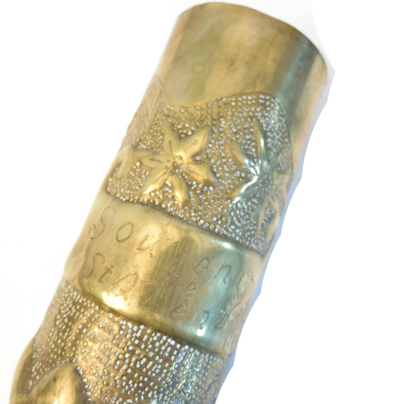 Douille de 75 souvenir de poilu 14/18 ref ob 558