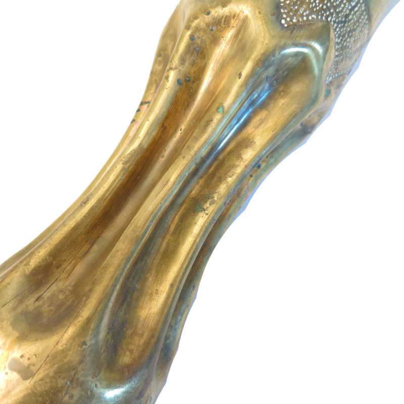 Douille de 75 souvenir de poilu 14/18 ref ob 558