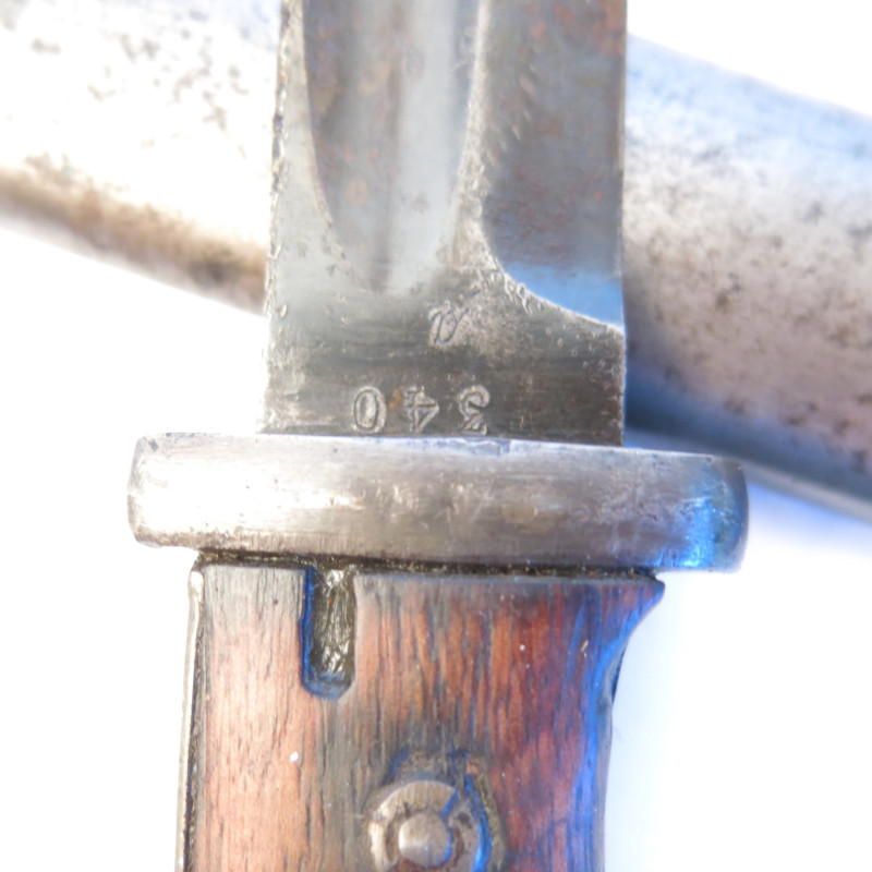 Baionnette fusil  Mauser 98K S/155  Ref numero 340