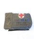 Petite sacoche first aid kit airplane US Vietnam coton impermeabilisé 1968 ref vn 225