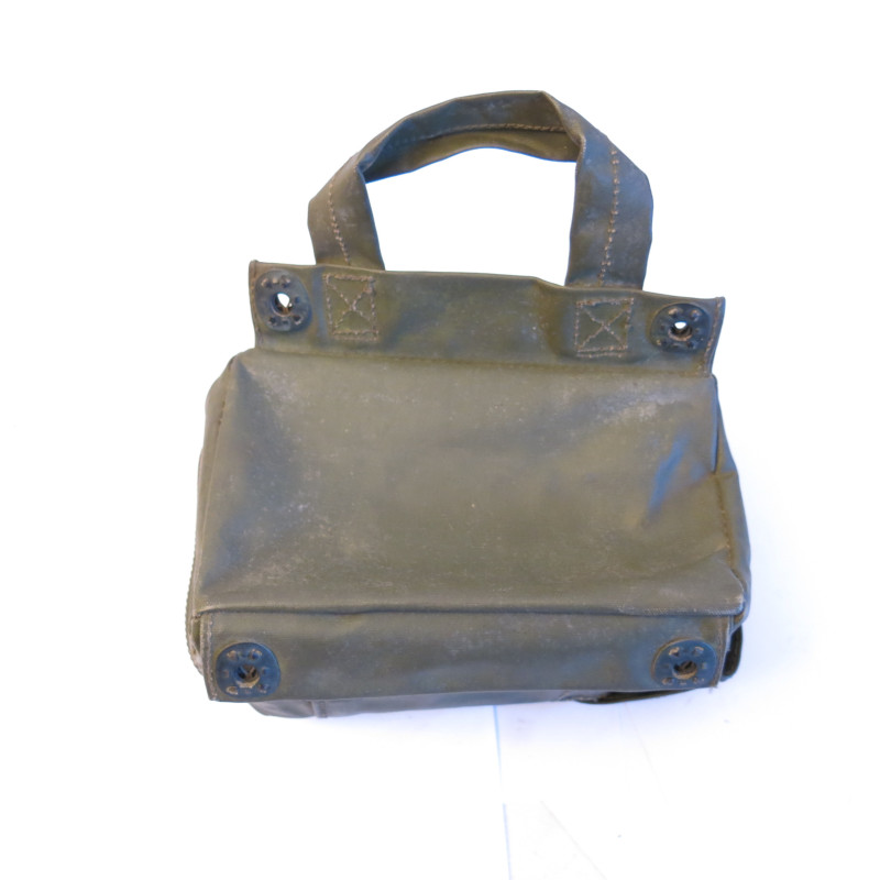 Sacoche infirmier toile ciré 1968 Sacoche infirmier toile ciré 1968