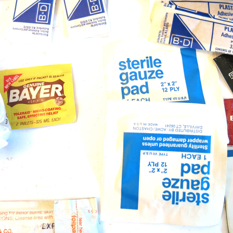 Kit fist aid individuel complet