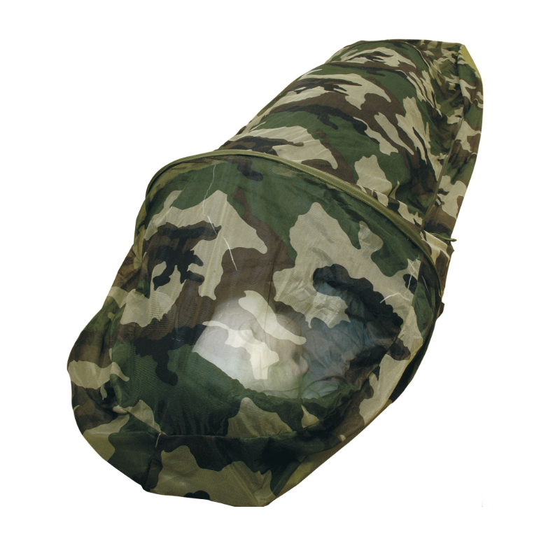 Moustiquaire de sac de couchage camouflage