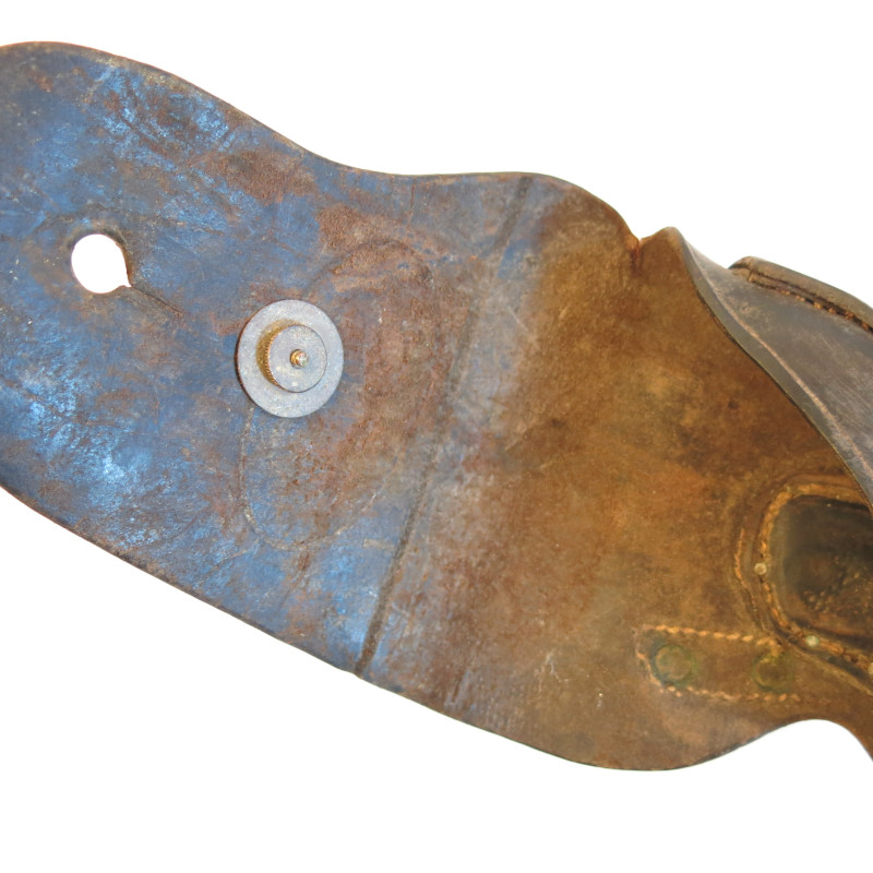 Etui cuir Colt 45  original 1918 avec  aigle USMC ref et 111