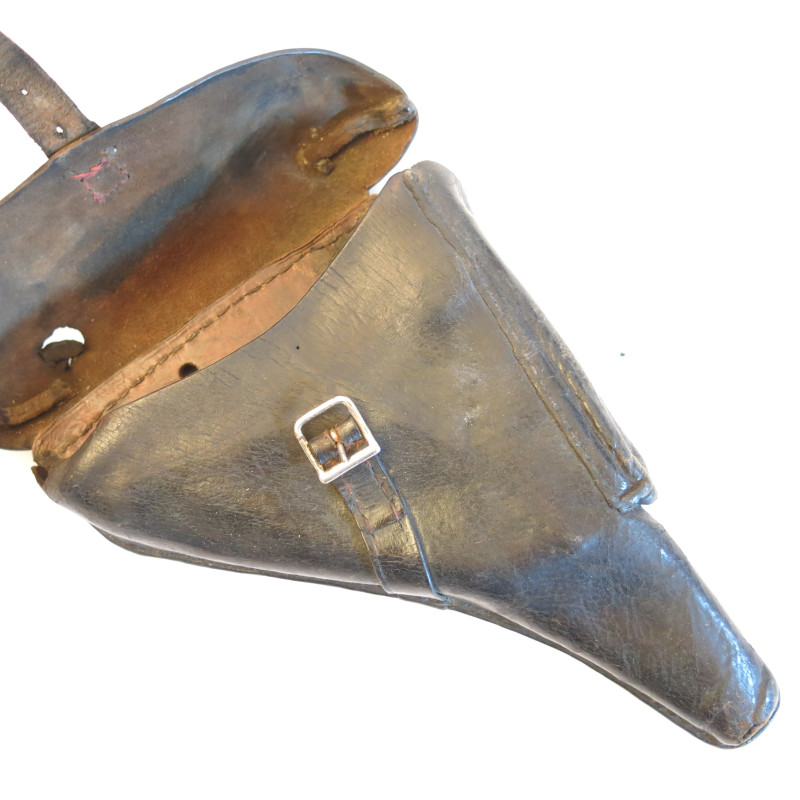 Etui cuir Luger P08 original  ref et 557