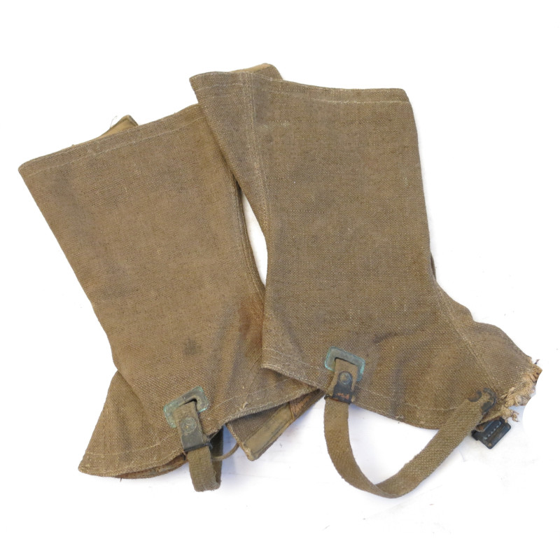 Paire de guetres originales  France ref gu 22