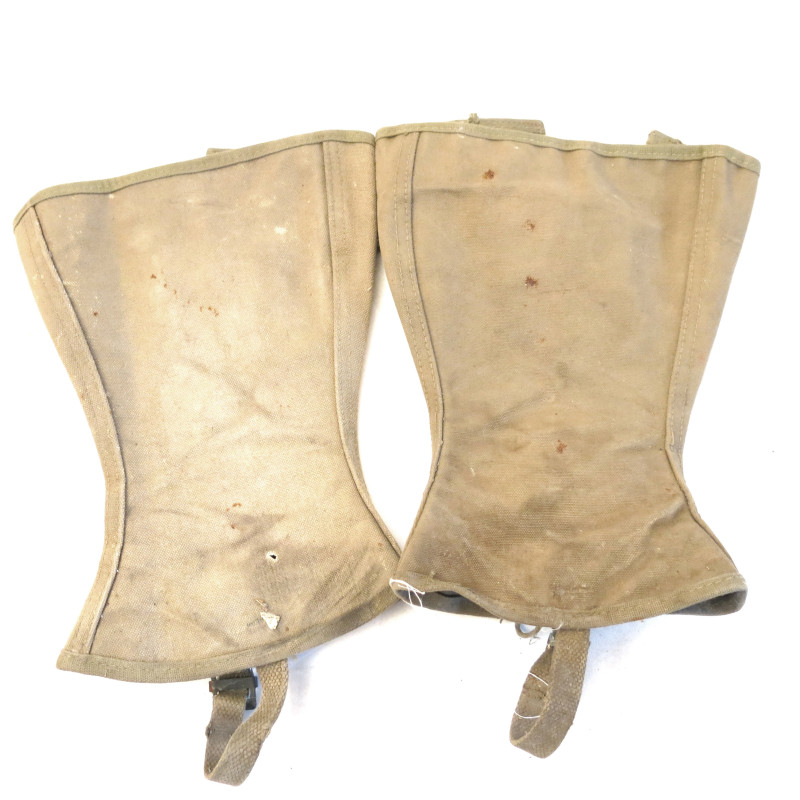 Paire de guetres originales  US army ref gu77