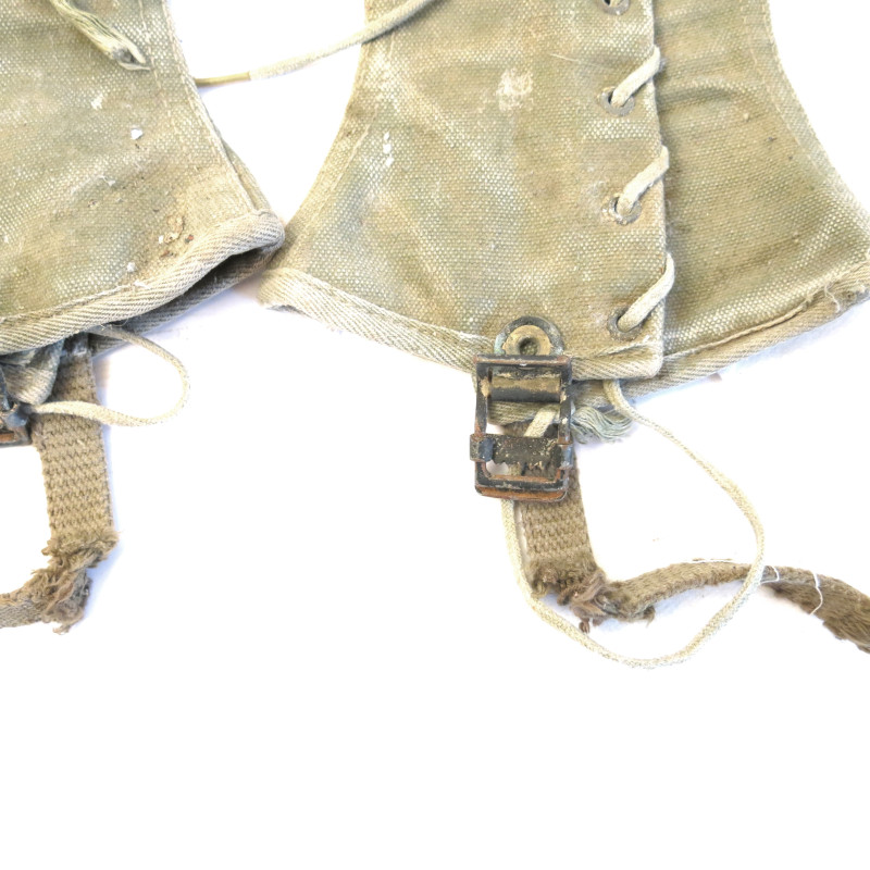 Paire de guetres originales  US army ref gu66