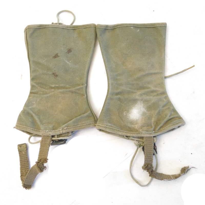 Paire de guetres originales  US army ref gu66