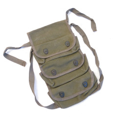 Porte grenade 3 poches Armée France Indo Algerie ref po 366