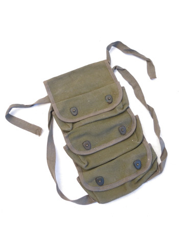 Porte grenade 3 poches Armée France Indo Algerie ref po 366