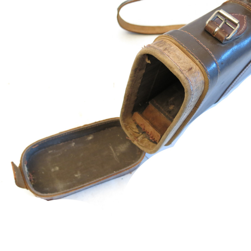 Fourreau cuir  pour fusil de chasse ref ch 155