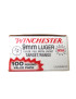 Boite de 100 cartouches Winchester 9 Luger FMJ 115 GR catégorie B 