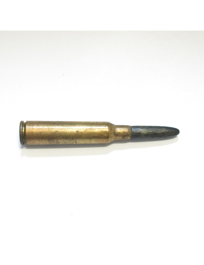 Cartouche 6.5 x 55 KRAG 1944 balle bois 