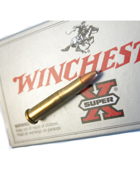 Boite de 50 cartouches calibre 22 Hornet Winchester hollow point 