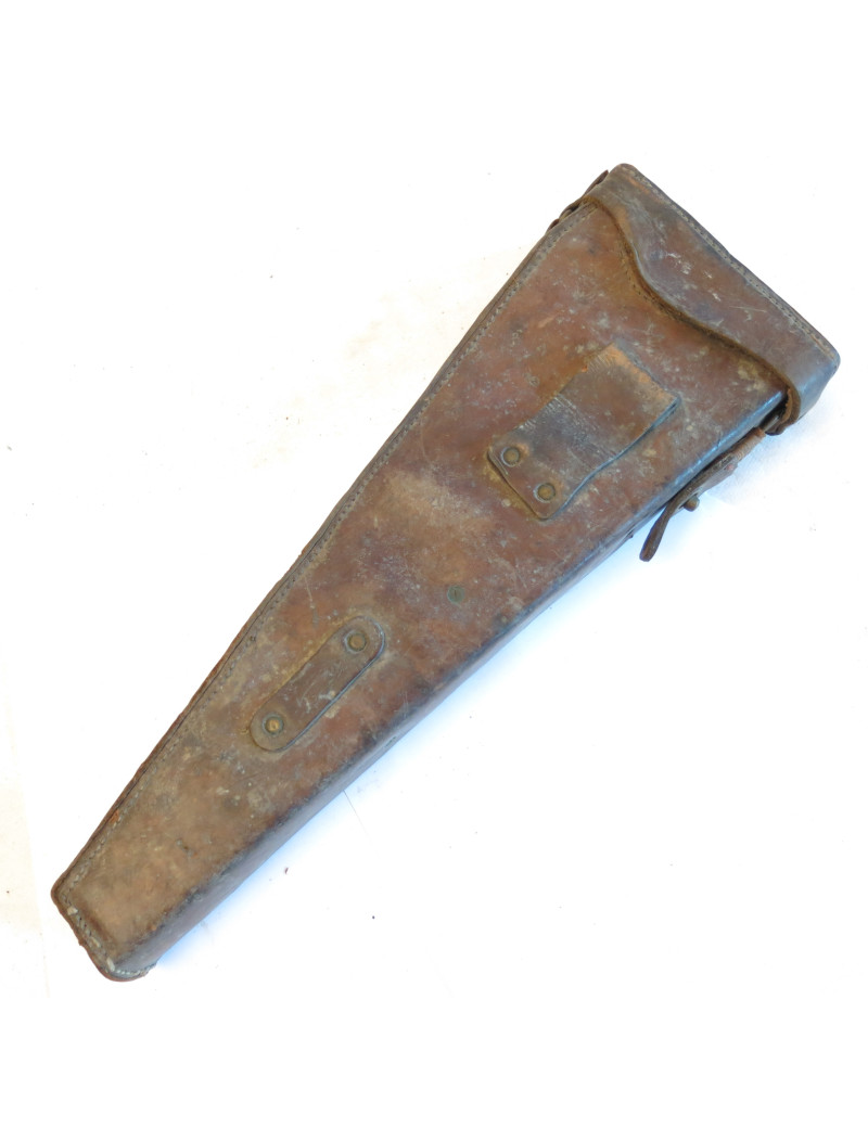 Etui cuir de periscope de tranchée Francais 1940 ref pe 99