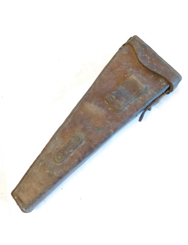 Etui cuir de periscope de tranchée Francais 1940 ref pe 99