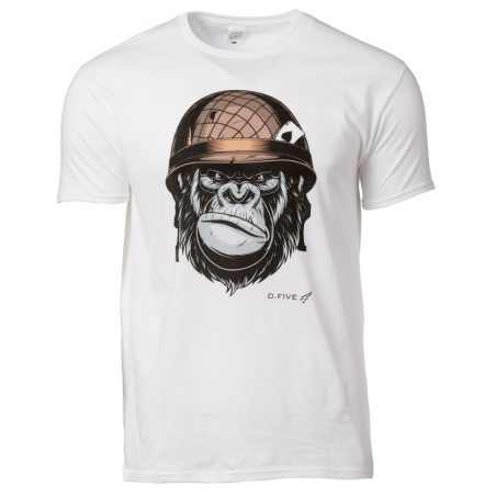 T-Shirt D.Five Monkey with Helmet