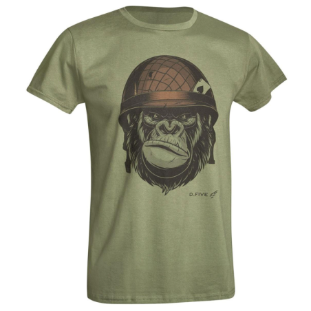 T-Shirt D.Five Monkey with Helmet