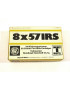 Boite de 20 cartouches 8 x 57 JRS RWS 196 gr 