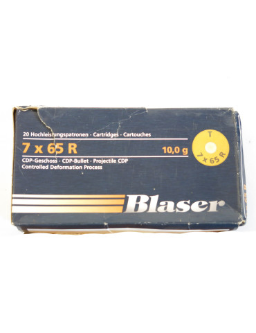 Boite de 20 cartouches 7 x 65 R Blaser 10g