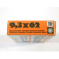 Boite de 20 cartouches  9.3 x 62  RWS  293 gr 