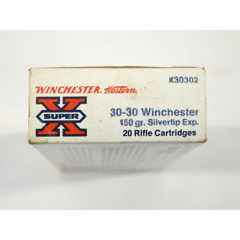 30-30 boite de 20 cartouches calibre 30-30 Winchester  150 gr