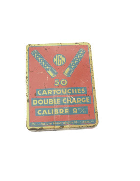 Boite de 50 cartouches 9 mm...