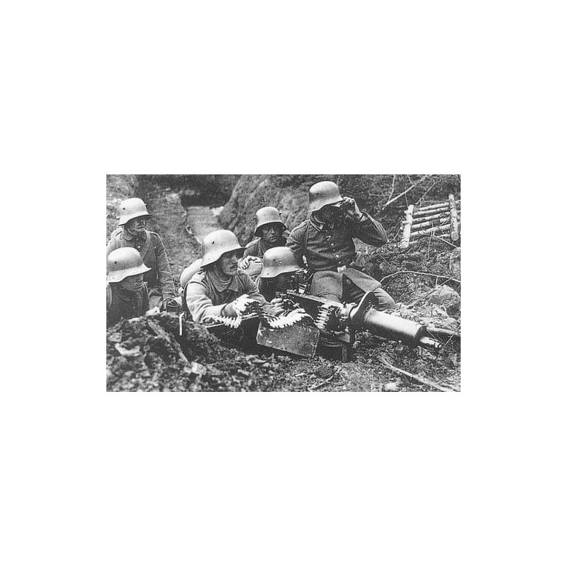 Tir a blanc MG 08 Tir a blanc MG 08