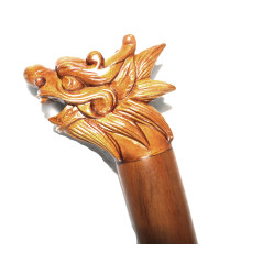 Canne de Poilu Tête de Dragon