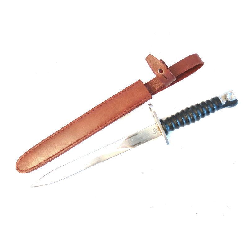 Baïonnette FSA SIG 57 avec  fourreau cuir  