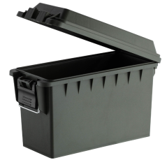 Set 4 caisses à munitions avec bac de transport