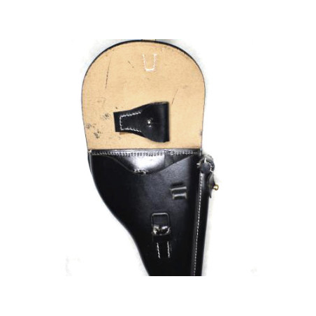 Etui cuir P08 Marine couleur noir