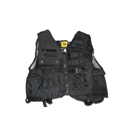 Gilet d'assaut noir léger
