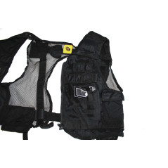 Gilet d'assaut noir léger