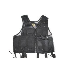 Gilet tactique maille légère multi-poches