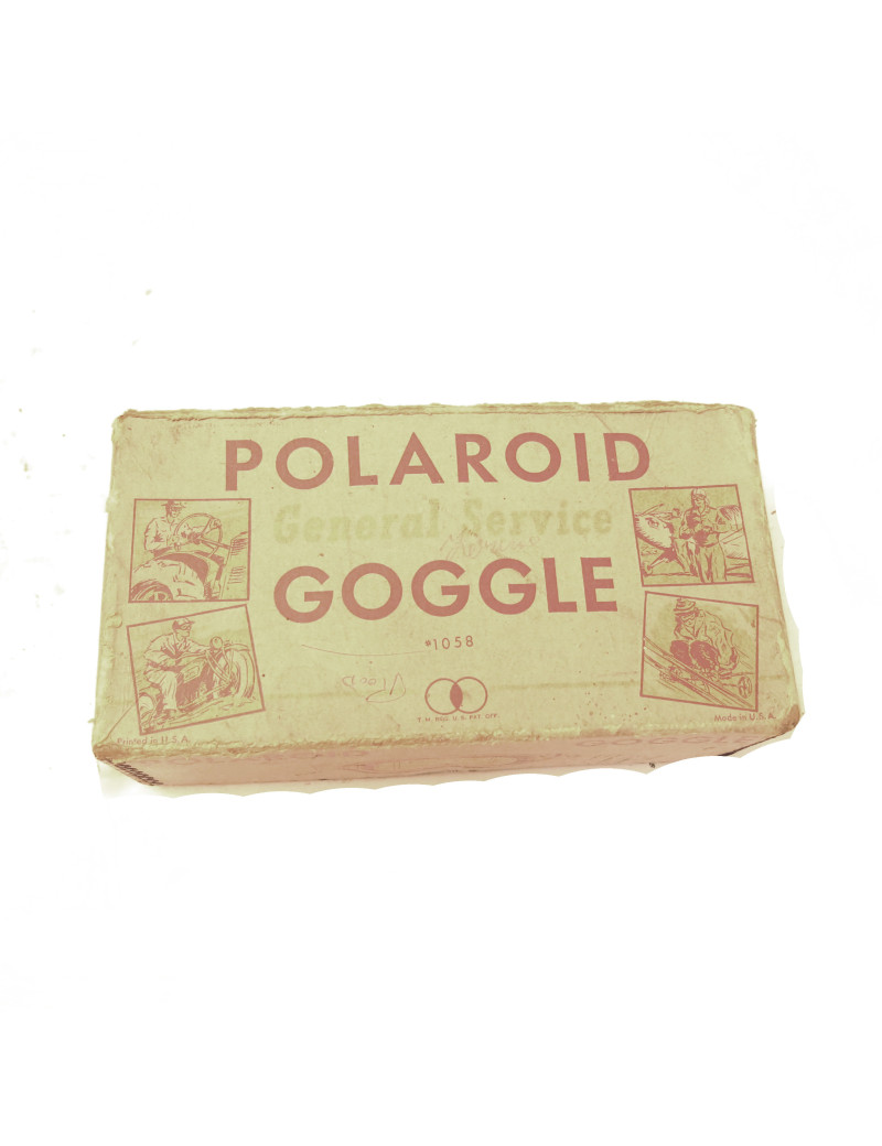 Boite avec lunette polaroid Goggle US ref lu 45