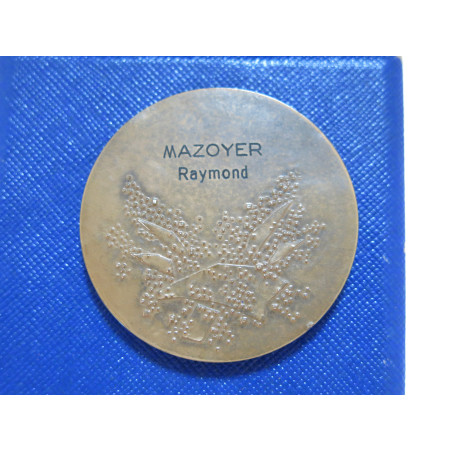 Médaille SNITCF avec sa boite Réf bo 9