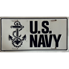 Plaque Métallique US Navy 30 x 15 cm
