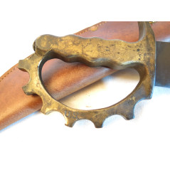 Poignard CASE 39/45 avec fourreau attache métal cuir