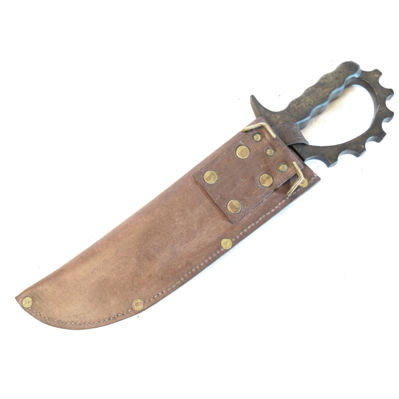 Poignard CASE 39/45 avec fourreau attache métal cuir