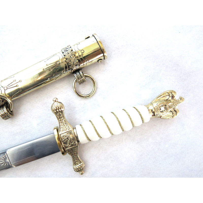 Dague Kriegsmarine avec fourreau Dague Kriegsmarine avec fourreau