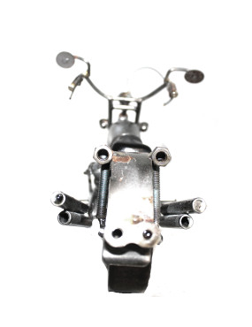 Structure en pièce métallique moto 31 cm