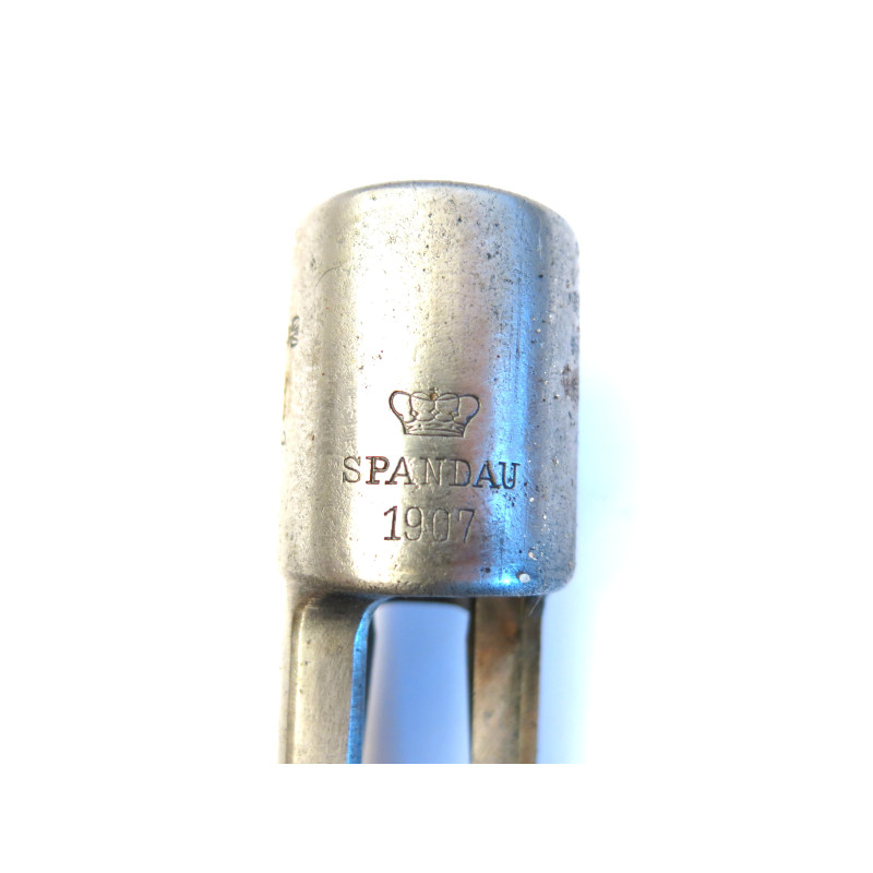 Boitier nu de Mauser Gew 98 Mauser Spandau 1907 numéro 442 Boitier nu de Mauser Gew 98 Mauser Spandau 1907 numéro 442