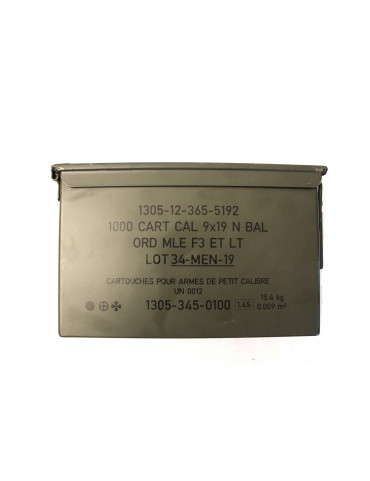 Caisse à Munition Cal 50/12.7 marquage M2A1 SAC