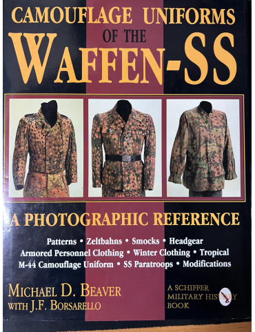 Album Camouflage Uniforms of the Waffen-SS - a photographic reference de M.D. Beaver