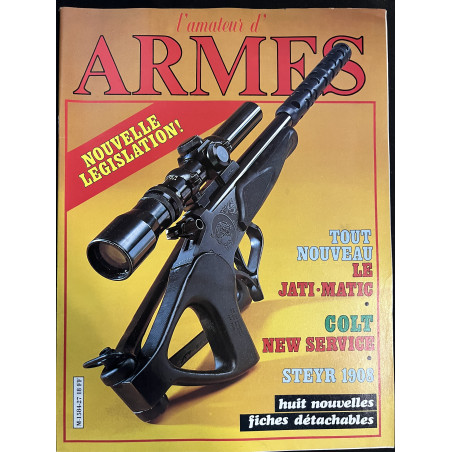 Revue L'Amateur d'Armes sur la nouvelle législation (à l'époque)