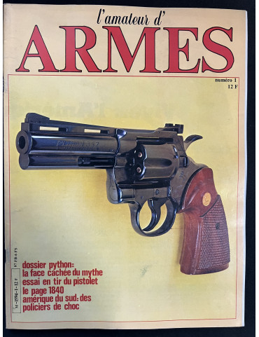 Revue L'Amateur d'Armes No 1 