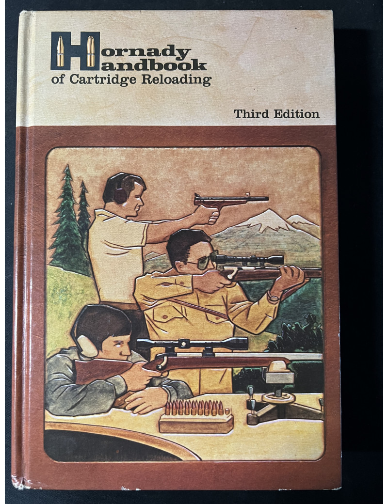 Livre Hornady Handbook of cartridge Reloading Third ed.